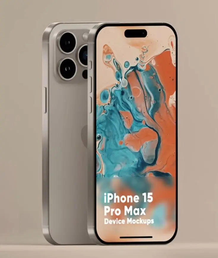 iPhone 15 Pro Max Mockups